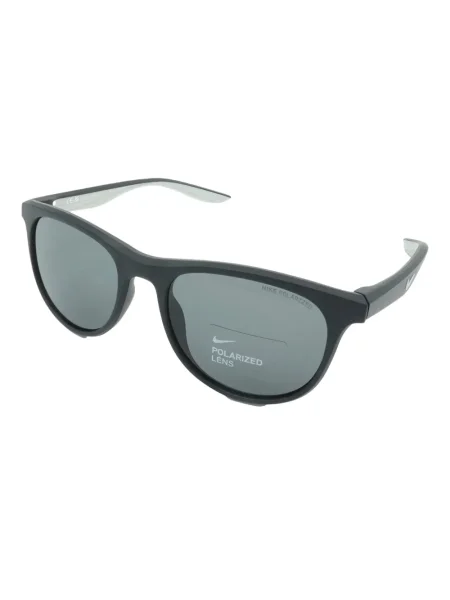 Ochelari de soare Nike cu cordon din jerseu cu imprimeu abstract gri