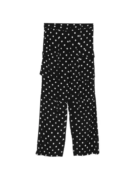 Pantaloni N°21 cu buline negru