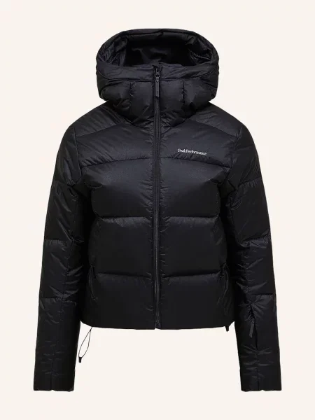 Peak Performance Péřová Lyžařská Bunda Glissade černá