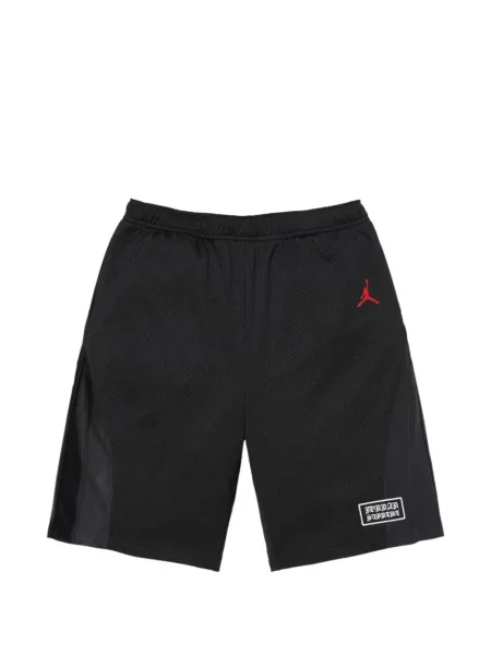 Pantaloni scurți Supreme cu autograf negru