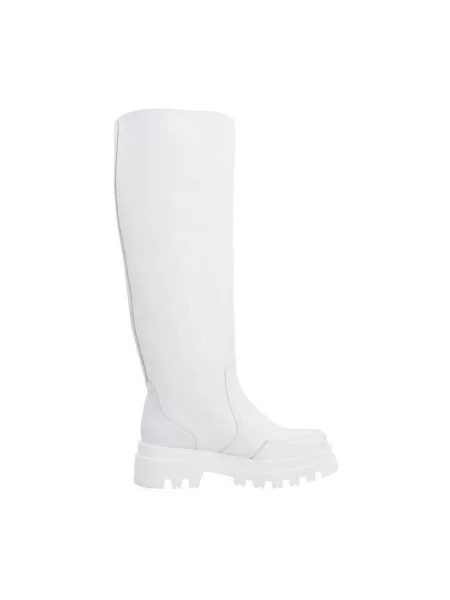 Pantofi Yellow alb