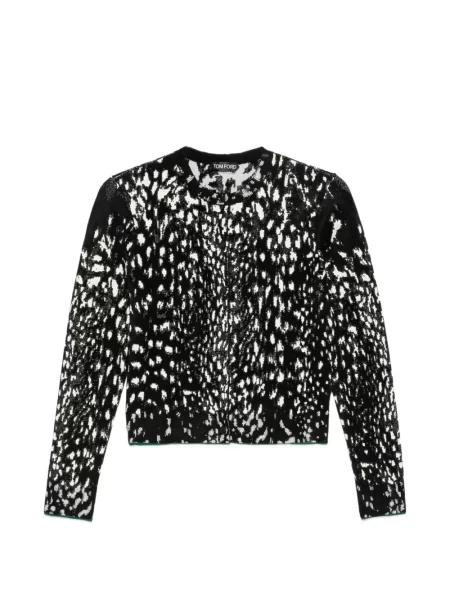 Cardigan Tom Ford din jacard negru