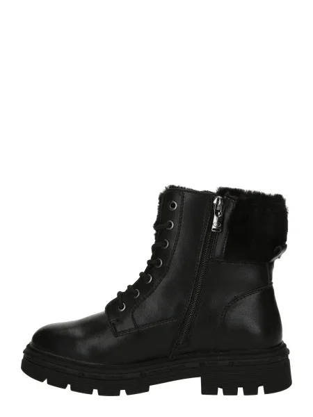Pantofi Tom Tailor cu șireturi negru
