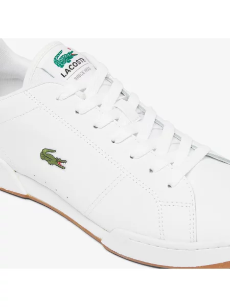 Lacoste Skórzane Sneakersy Carnaby Cup biały