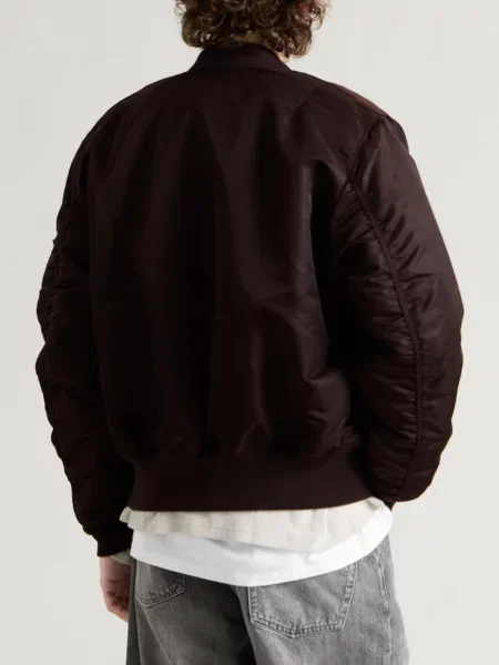 Kurtka bomber Alpha Industries brązowy