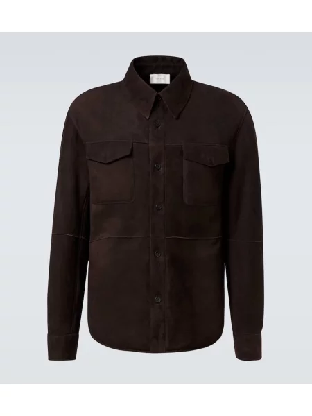 Jakna The Row iz semiša rjava