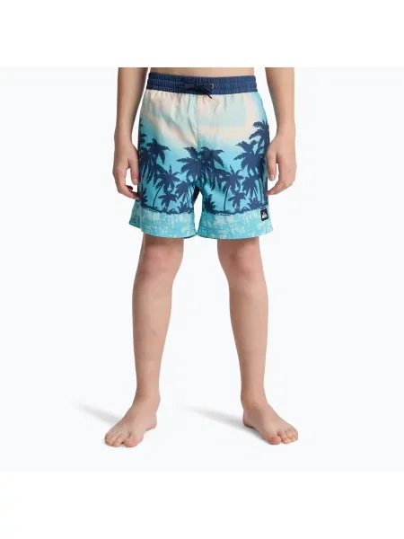 Шорти для плавання дитячі Quiksilver Everyday Printed Volley aqua thermotropics