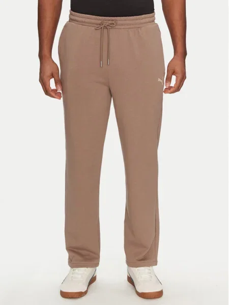 Puma Долнище анцуг Ess кафяв