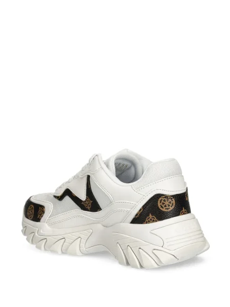 Sneakerși Guess alb