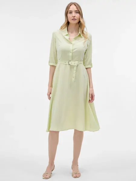Rochie midi Orsay galben