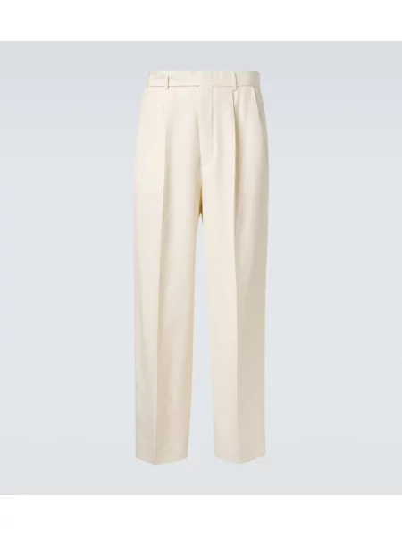 Costum Bode cu talie înaltă alb