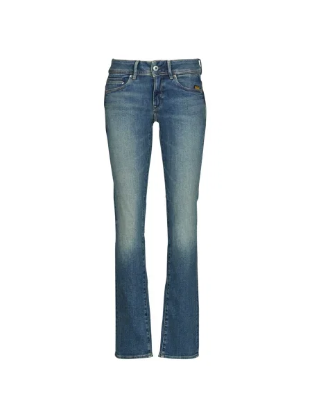 Blugi drepți G-star Raw albastru