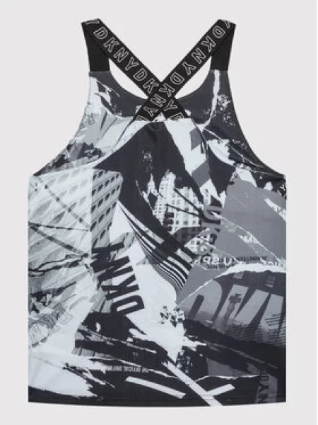 Dětské top Dkny černý