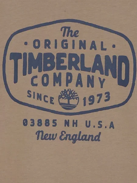 Bluza dziecięca Timberland brązowa