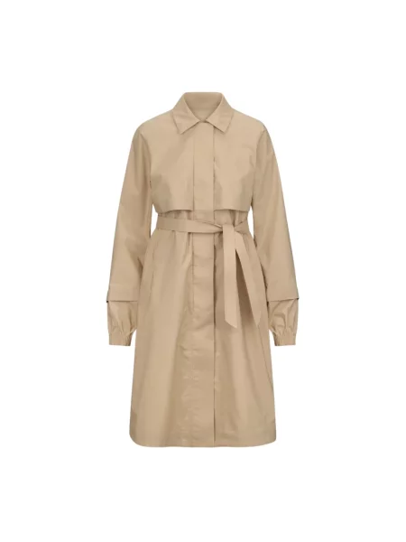 Trencz K-way popelinowy beżowy