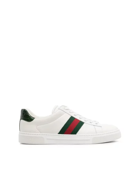 Sneakersy Gucci Ace skórzane białe