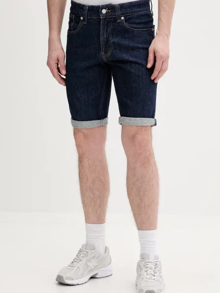 Tommy Jeans kratke hlače muške od trapera plava