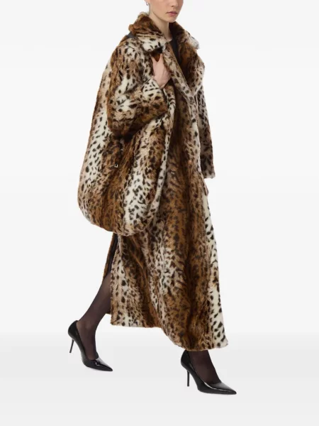Geantă Apparis cu imagine cu model leopard maro