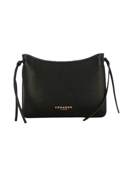 Torebka hobo Ermanno Scervino skórzana czarna