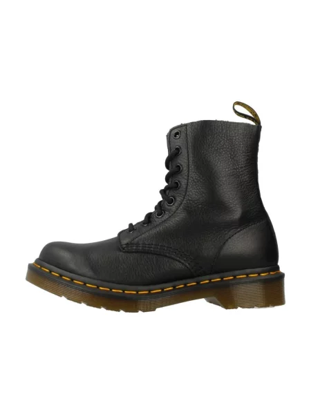 Botki Dr. Martens skórzane czarne