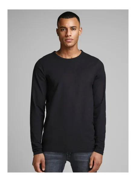 JACK & JONES Tričko čierna