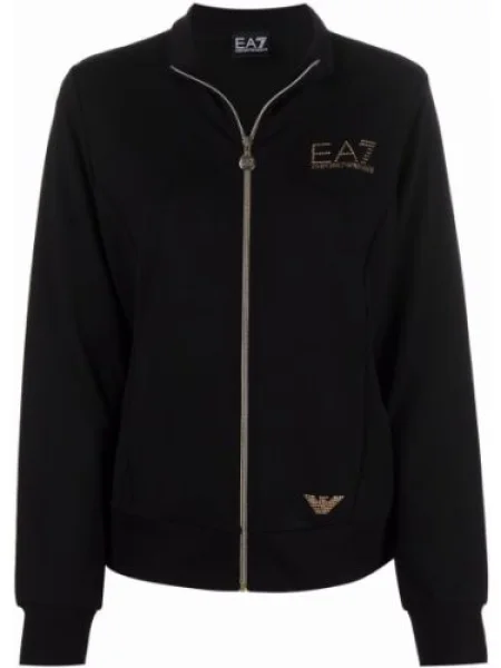 Geacă Ea7 Emporio Armani cu tepi alergare