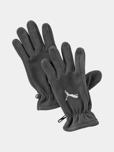 PUMA Fundamentals Fleece Gloves Рукавички Унісекс Комбінований верх сірий
