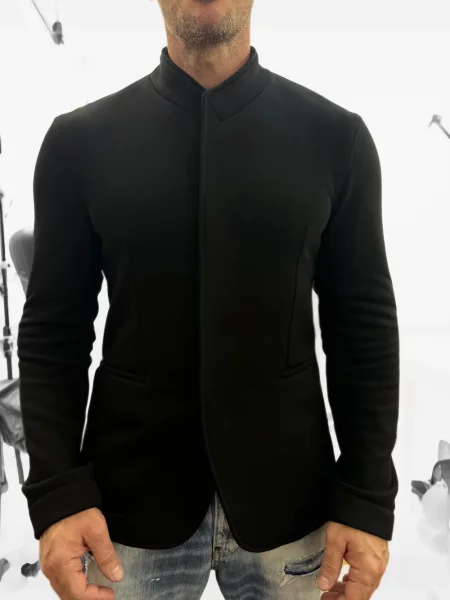Gulerat sacou Tessitura negru