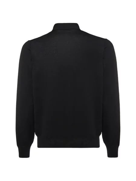 Gulerat tricou polo Galiano negru