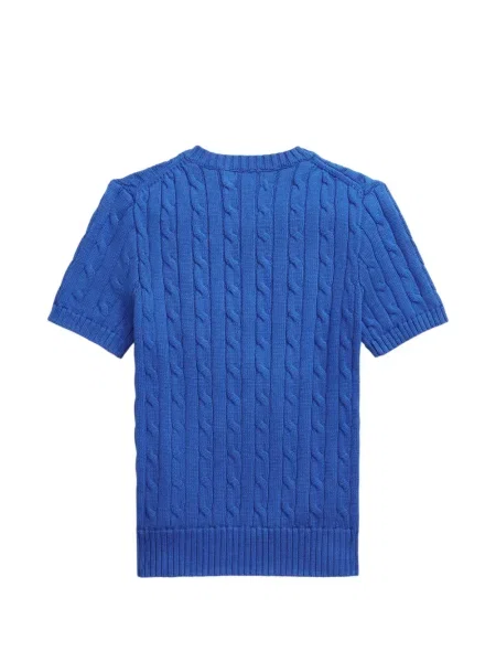 Cu centură curea Polo Ralph Lauren tricotate cu dungi albastru