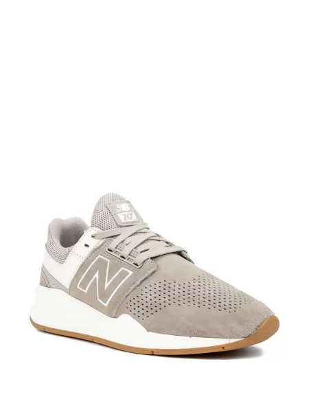 Top New Balance cu autograf alergare albastru