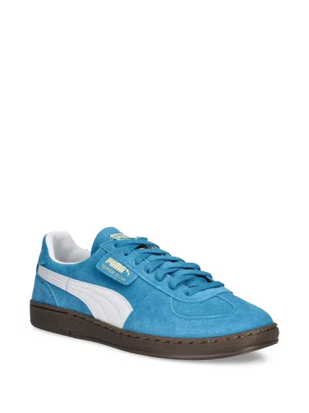 Sneakerși Puma Suede din piele de căprioară albastru