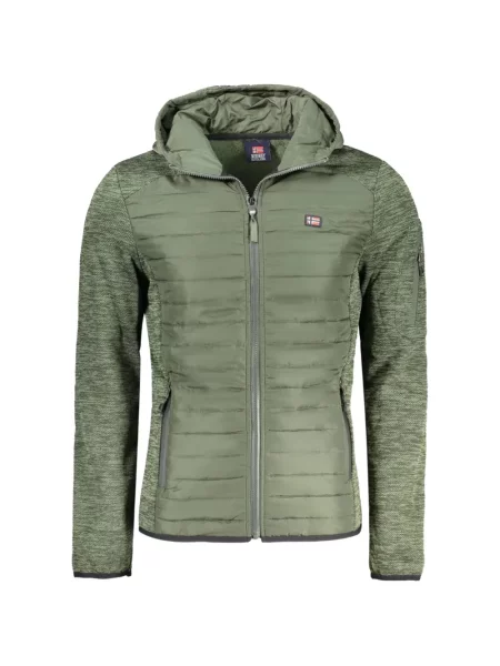 Geacă Norwegian Rain cu glugă verde