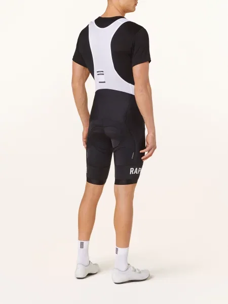 Rapha Spodenki Kolarskie Pro Team Training Bib Z Szelkami I Wyściełaną Wkładką schwarz białe