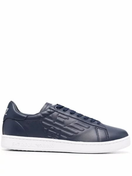 Sneakerși Ea7 Emporio Armani albastru