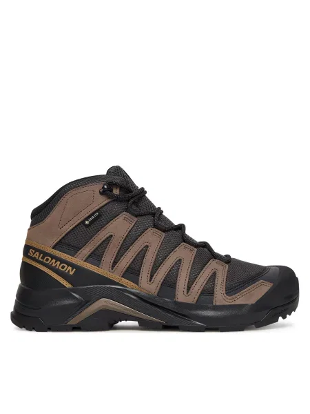 Trekking čevlji Salomon X-Adventure Recon Mid Gore-Tex siva