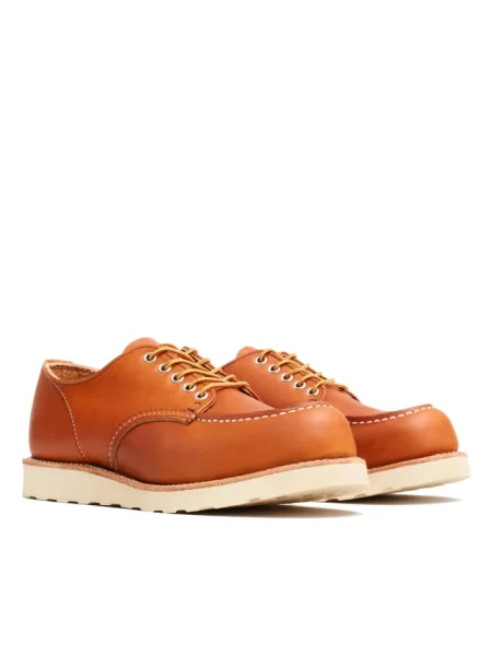 Półbuty Red Wing Shoes klasyczne z twillu czerwone