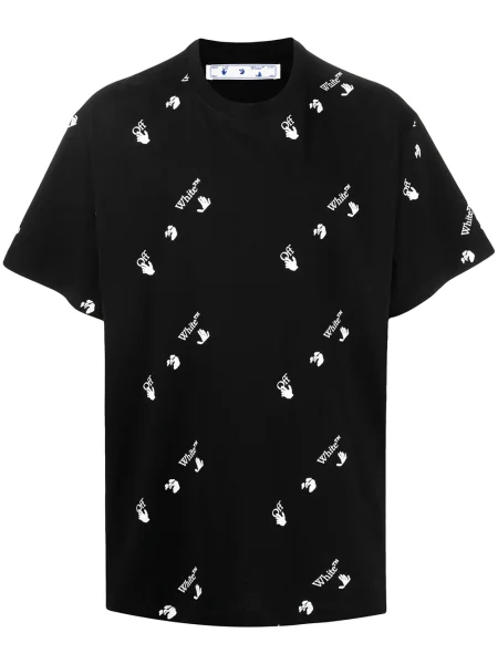 Tricou Off-white cu imagine alb