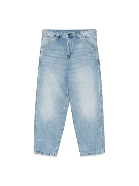 Jeansy Carhartt Wip niebieskie