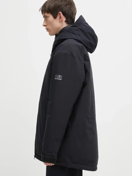 Maison Margiela geacă de puf x Salomon de iarnă negru