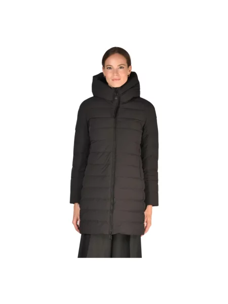 Duno Lekki Płaszcz Puchowy Cellini schwarz czarny