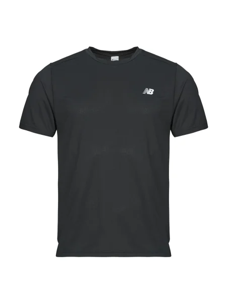 Tricou New Balance cu mâneci scurte scurt negru