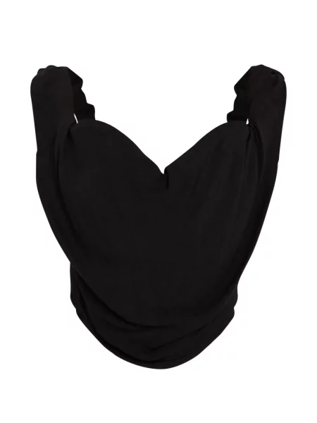 Bluzka Vivienne Westwood drapowana czarna