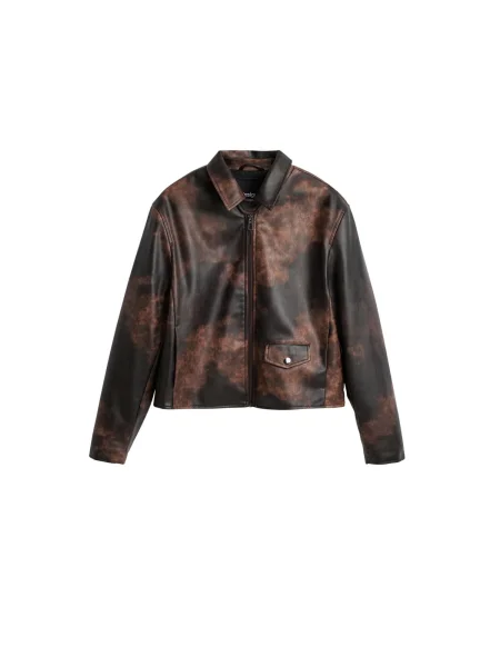 Desigual Geacă de primăvară-toamnă / închis maro