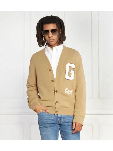 Gant Cardigan | Relaxed fit maro