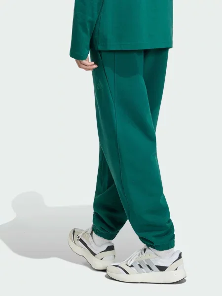 Джоггеры Adidas зеленые