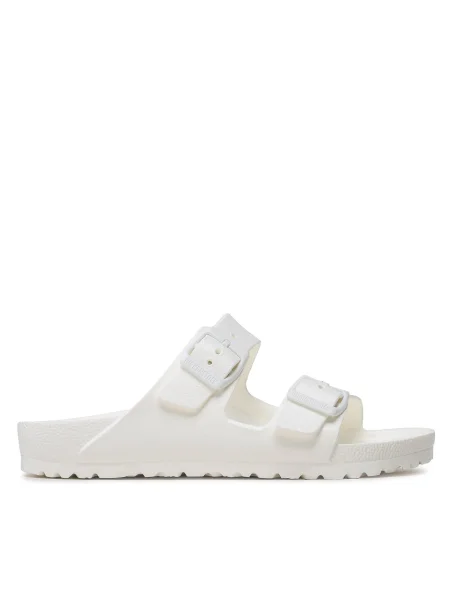 Papuci Birkenstock alb