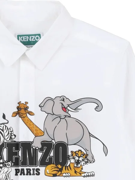 Πουκάμισο Kenzo λευκό