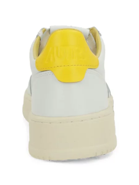 Sneakerși Autry din piele alb