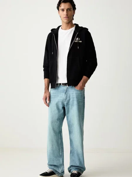 Guess Jeans кофта на застібці з капюшоном